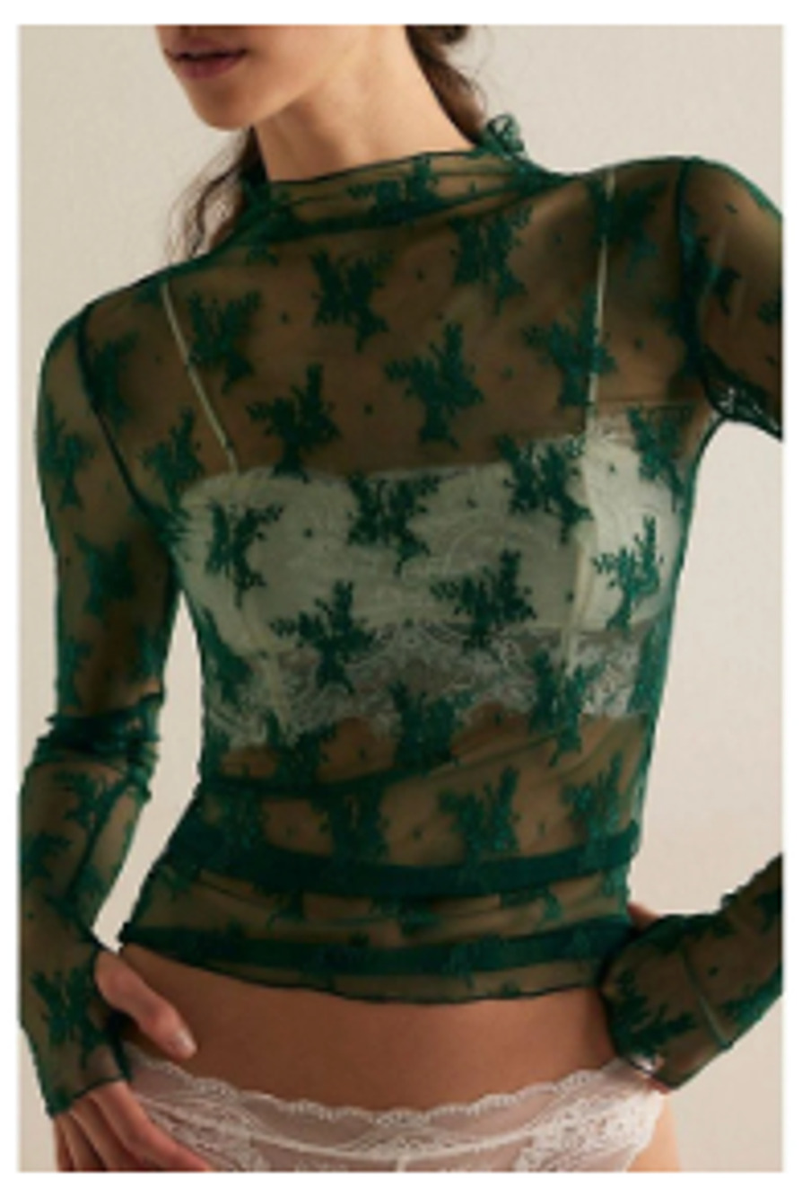 Intimately by Free People Lady Lux Layering Top | Size Small